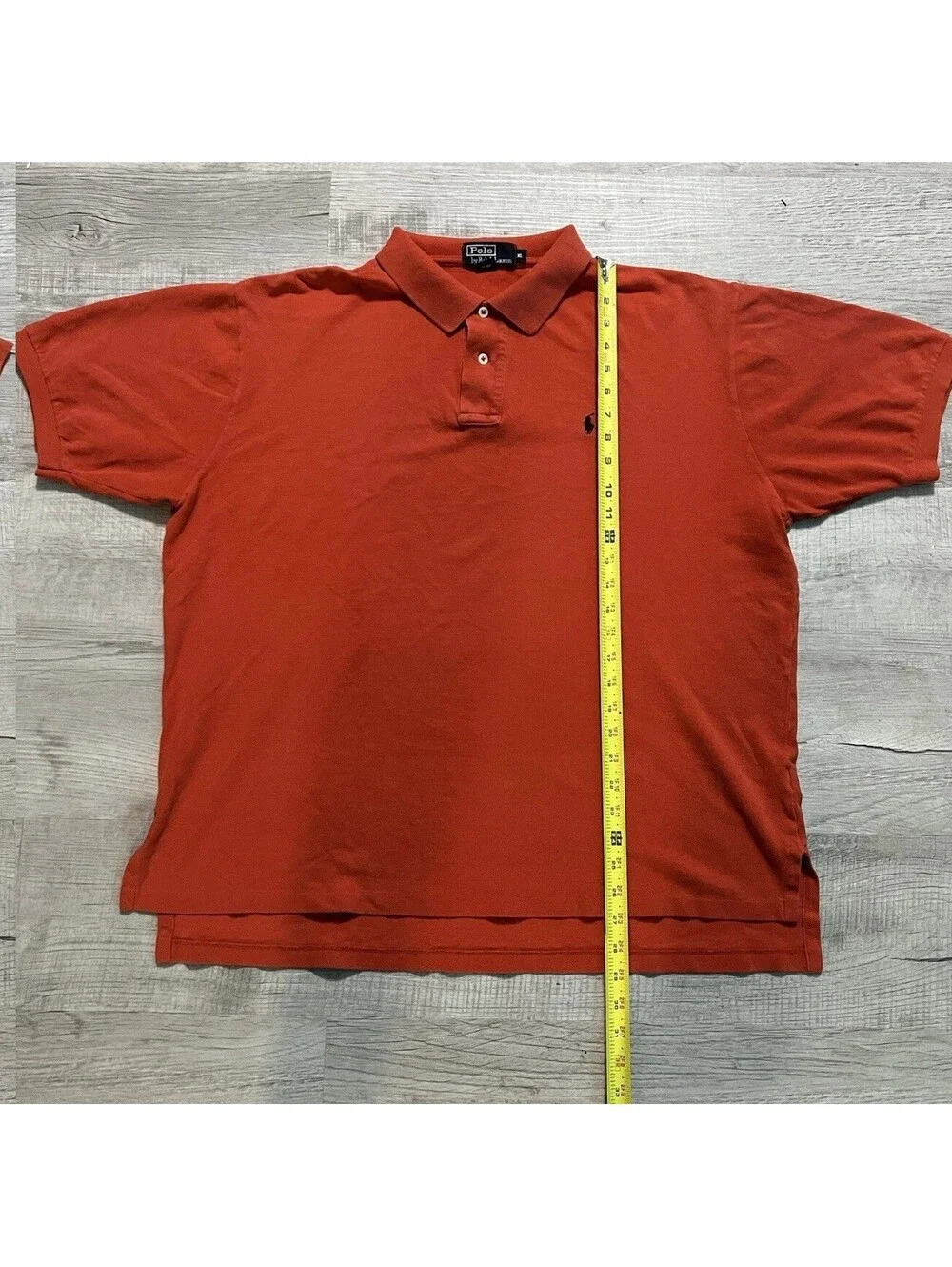 Polo Ralph Lauren Mens XL Orange Classic Fit Polo Shirt